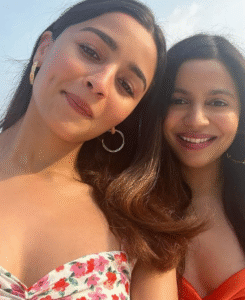 Alia Bhatt With With Her Sister