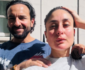 Kareena Kapoor With Her Husband (Credit - Instagram)