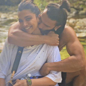 Deepika Padukone With Ranveer Singh (Credit - Instagram)