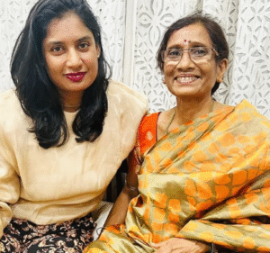 Mithali Raj With Her Mother (Credit - Instagram)