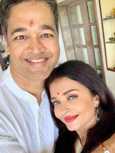 Aishwarya Rai With Her Brother (Photo Credit - Instagram)