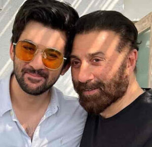 Sunny Deol With His Son (Photo Credit - Instagram)